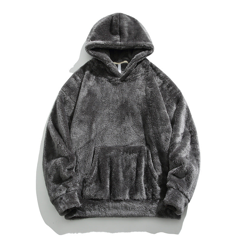 Men's Fleece Hooded Jumper - Cozy & Stylish Comfort