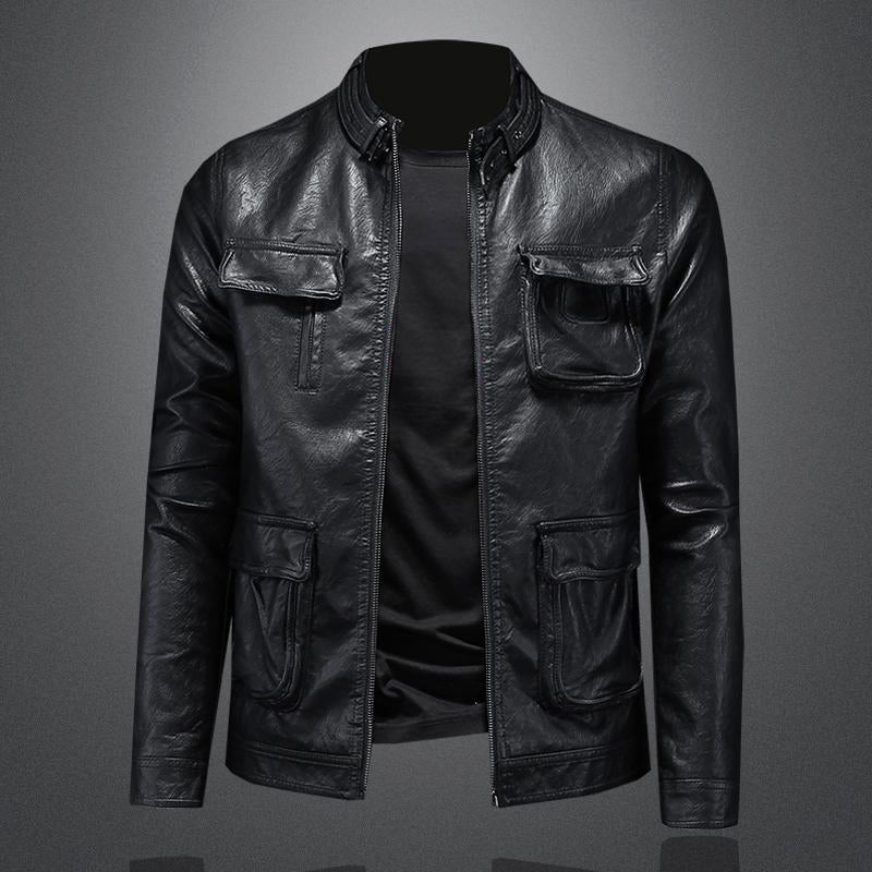 Urban leather jacket