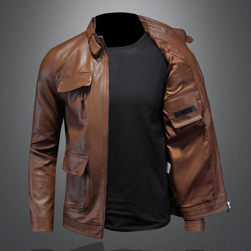 Urban leather jacket