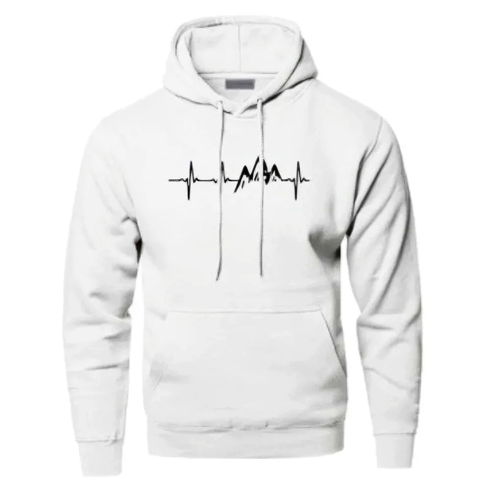 Men - Hoodie - Soft Cotton Blend - Stylish Casual Comfort Wear for Everyday Life