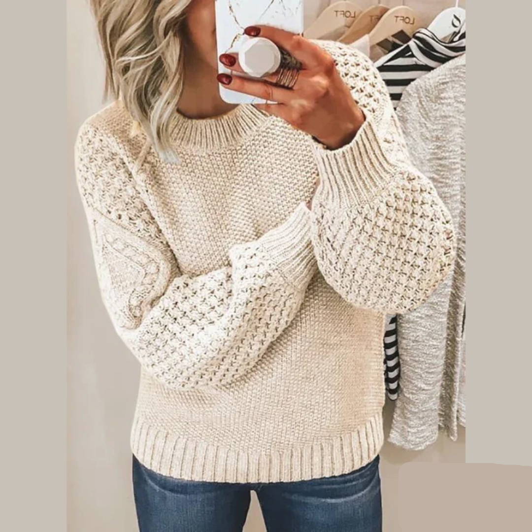 Soft knitted jumper