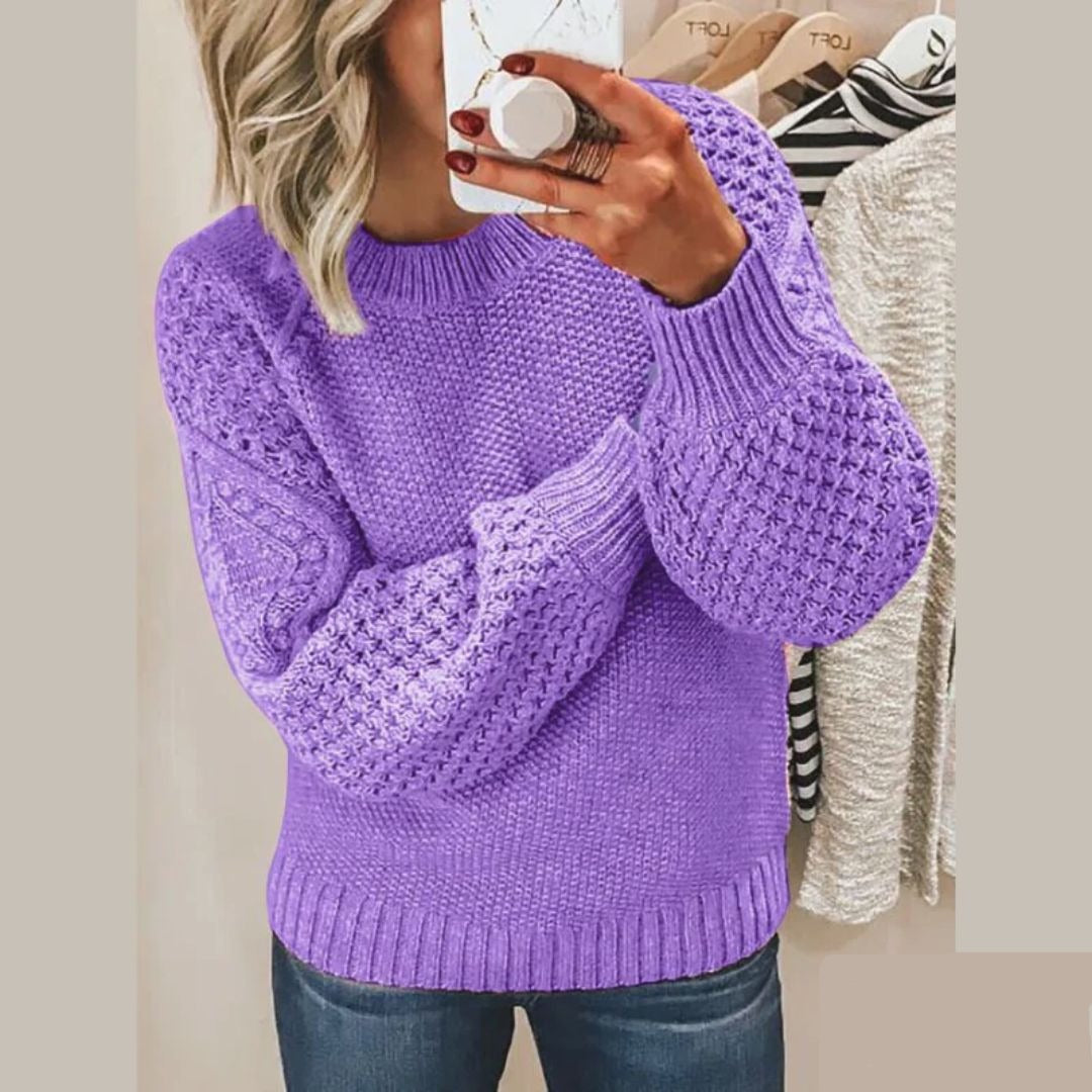 Soft knitted jumper