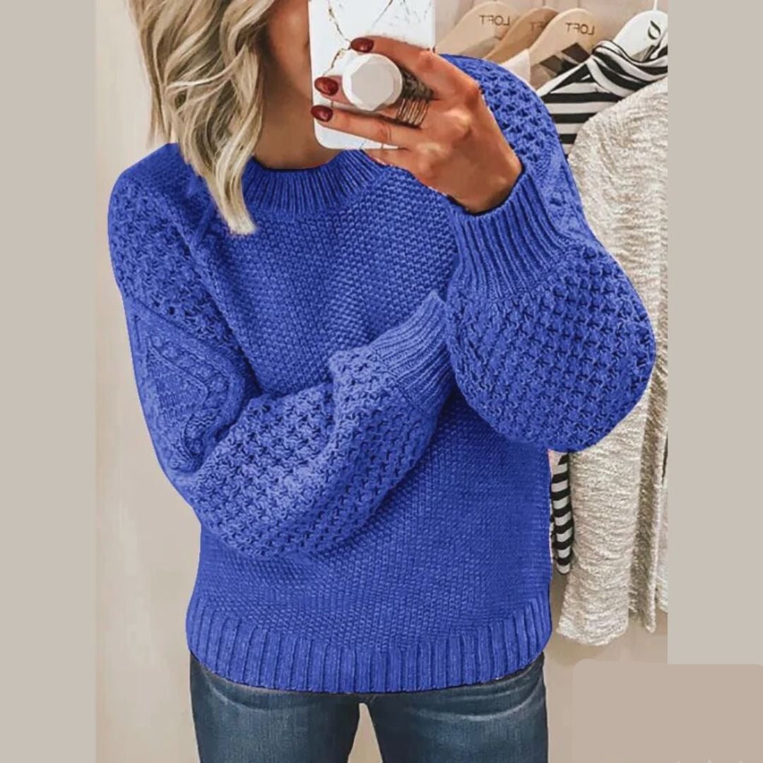 Soft knitted jumper