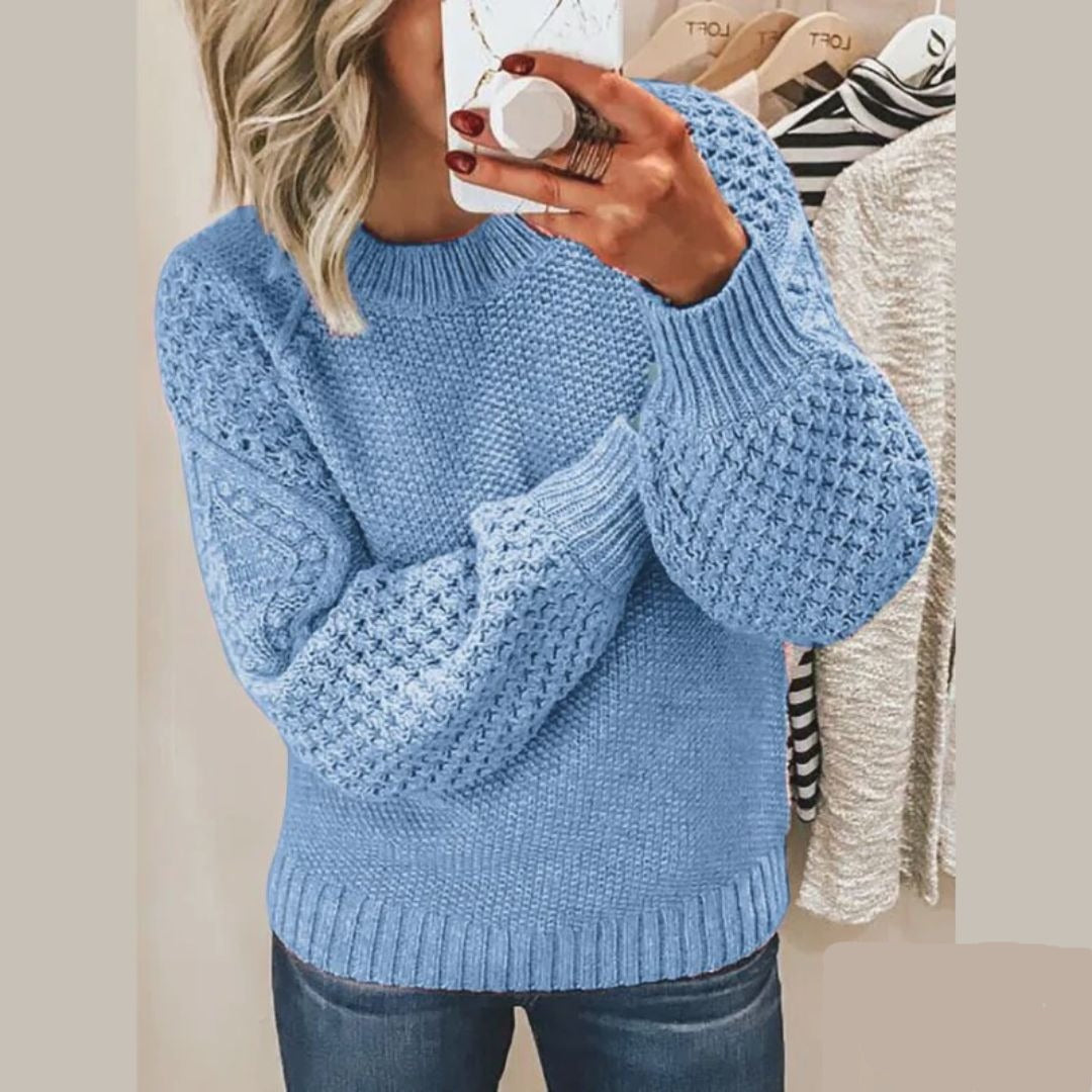 Soft knitted jumper