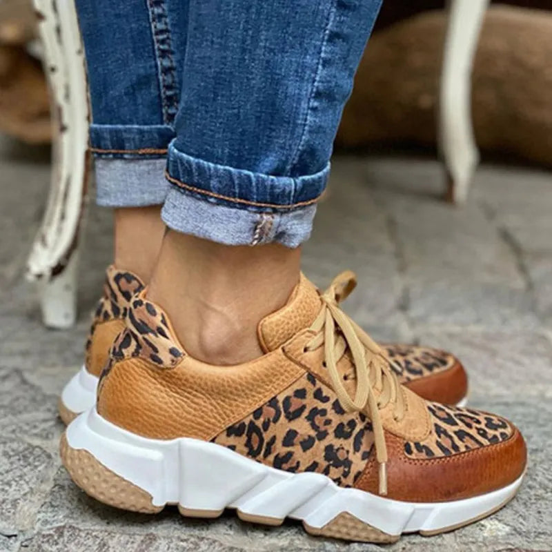 Leopard print sneakers - Kiana