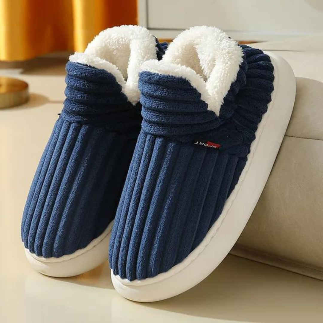 Women - Slippers - Soft Fleece - Cozy Warm Comfort Footwear for Everyday Relaxation