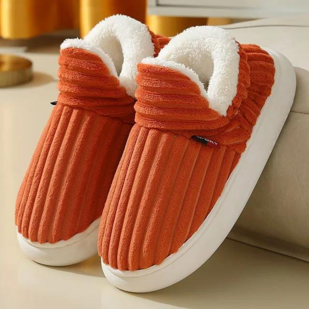 Women - Slippers - Soft Fleece - Cozy Warm Comfort Footwear for Everyday Relaxation