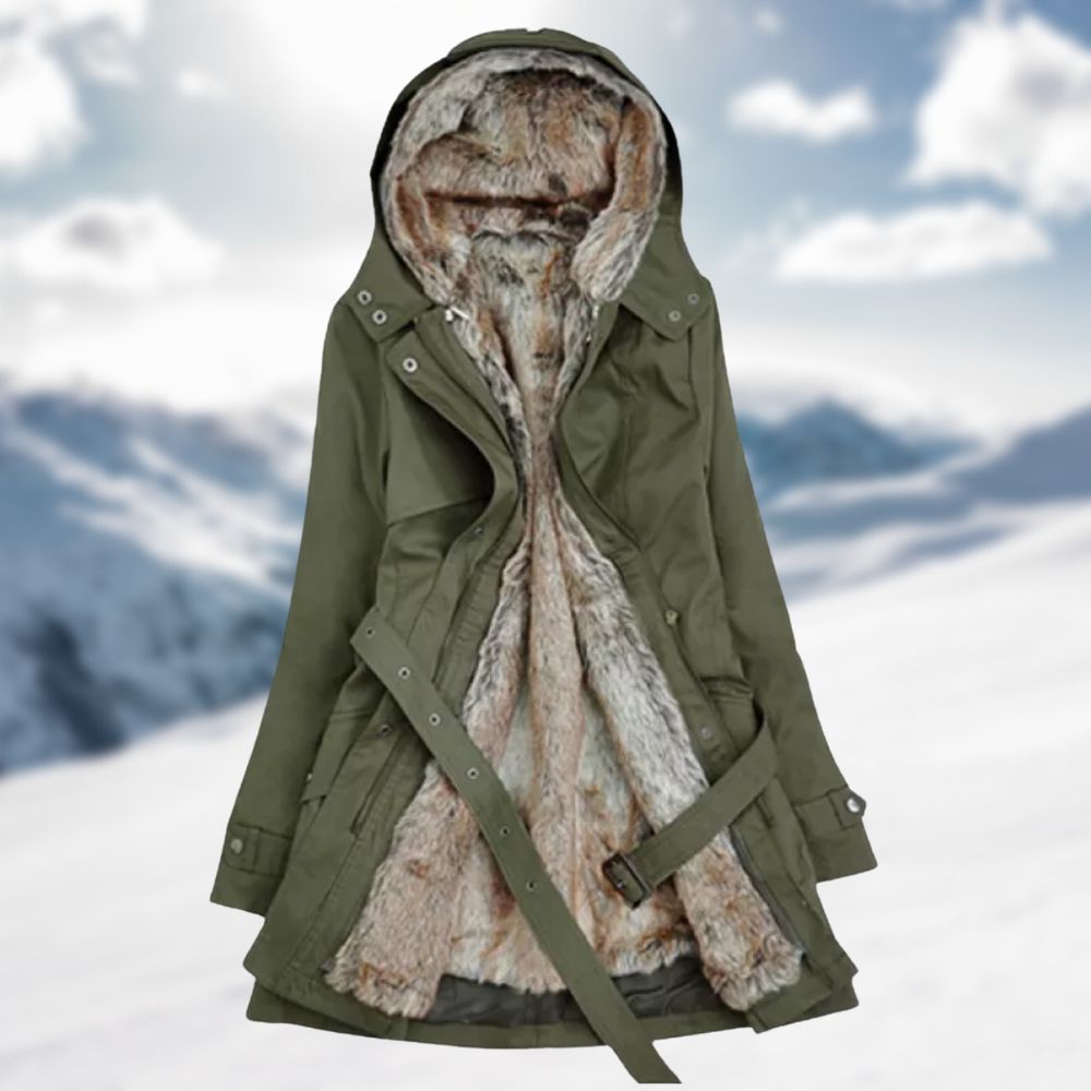 Women's Fleece Winter Jacket - Cozy & Warm - Perfect for Cold Weather Adventures