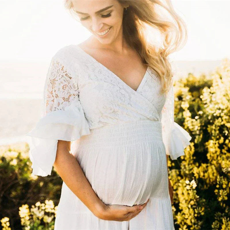 Romantic maternity dresses