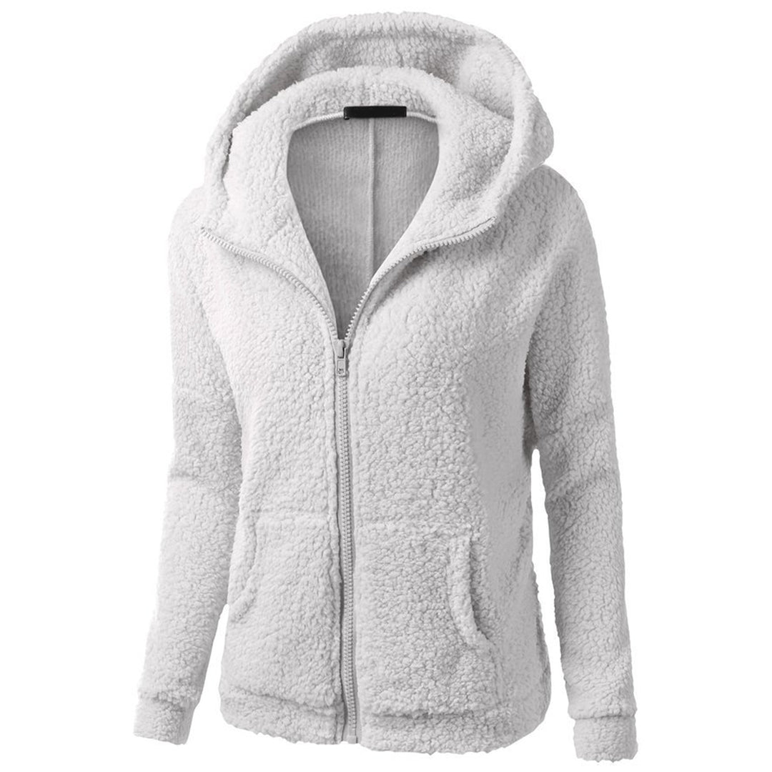 Elegant hooded jacket for winter