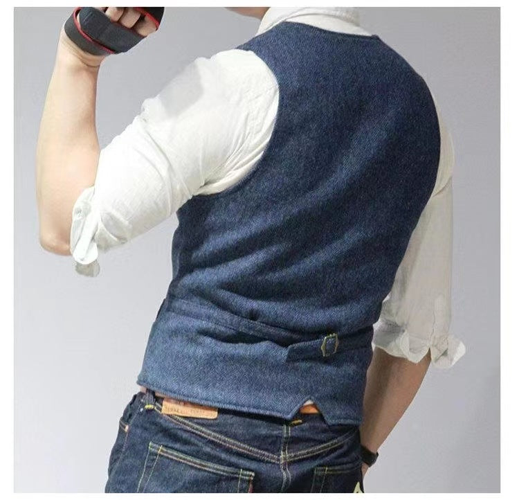 Men's casual waistcoat