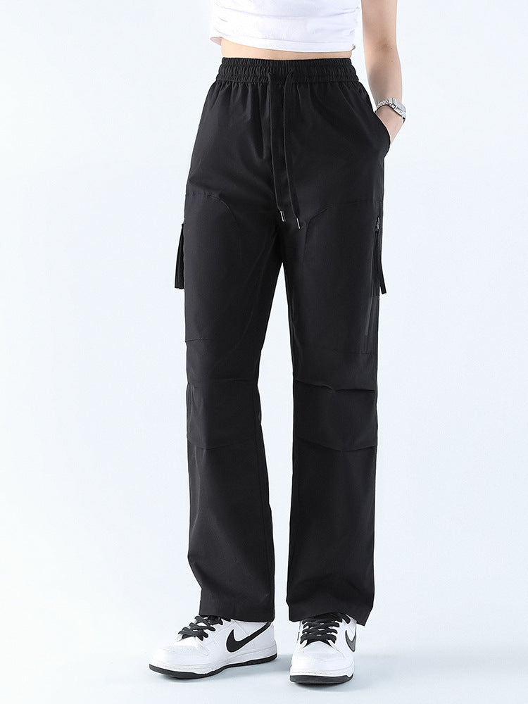 Quick-drying, loose-fitting, straight-cut waterproof leisure trousers