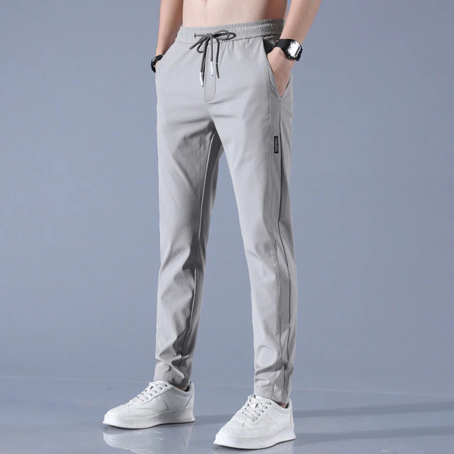 Quick-drying men's stretch trousers