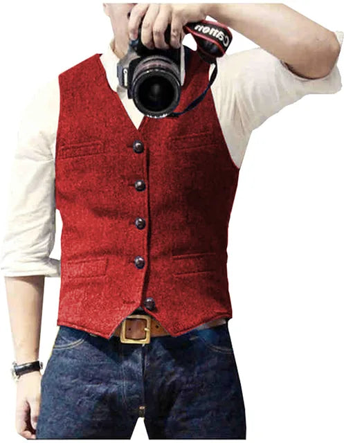 Men's casual waistcoat