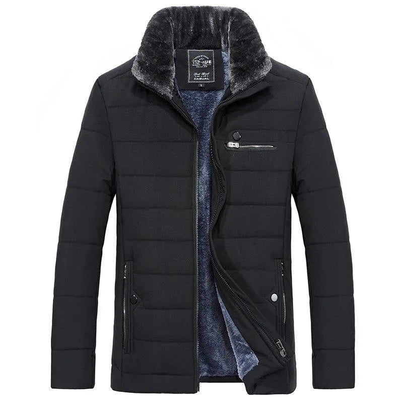 Fleece winter jacket