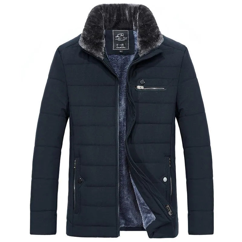 Fleece winter jacket