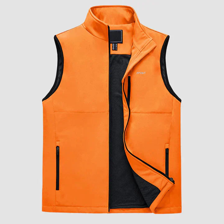 Lightweight Sleeveless Jacket For Men