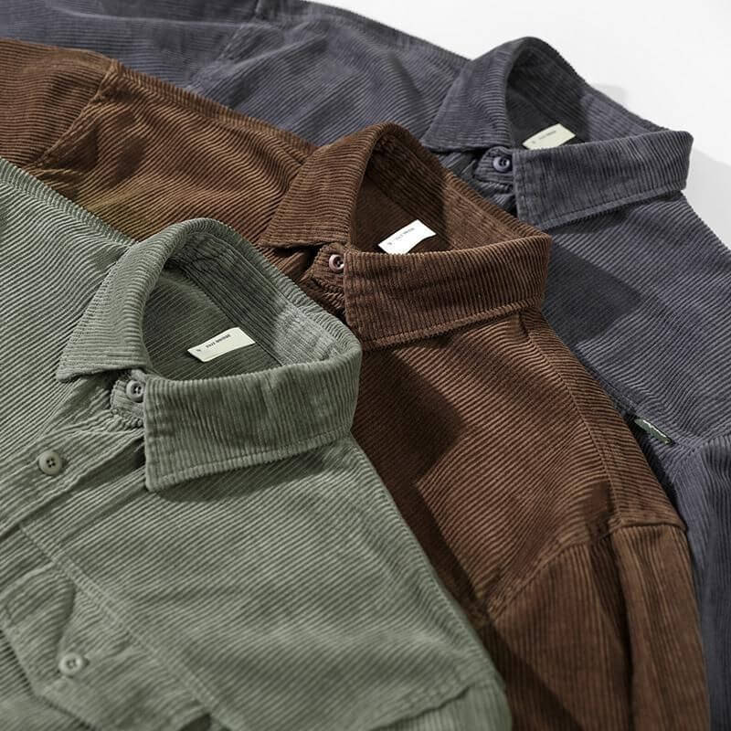 Stylish corduroy shirt