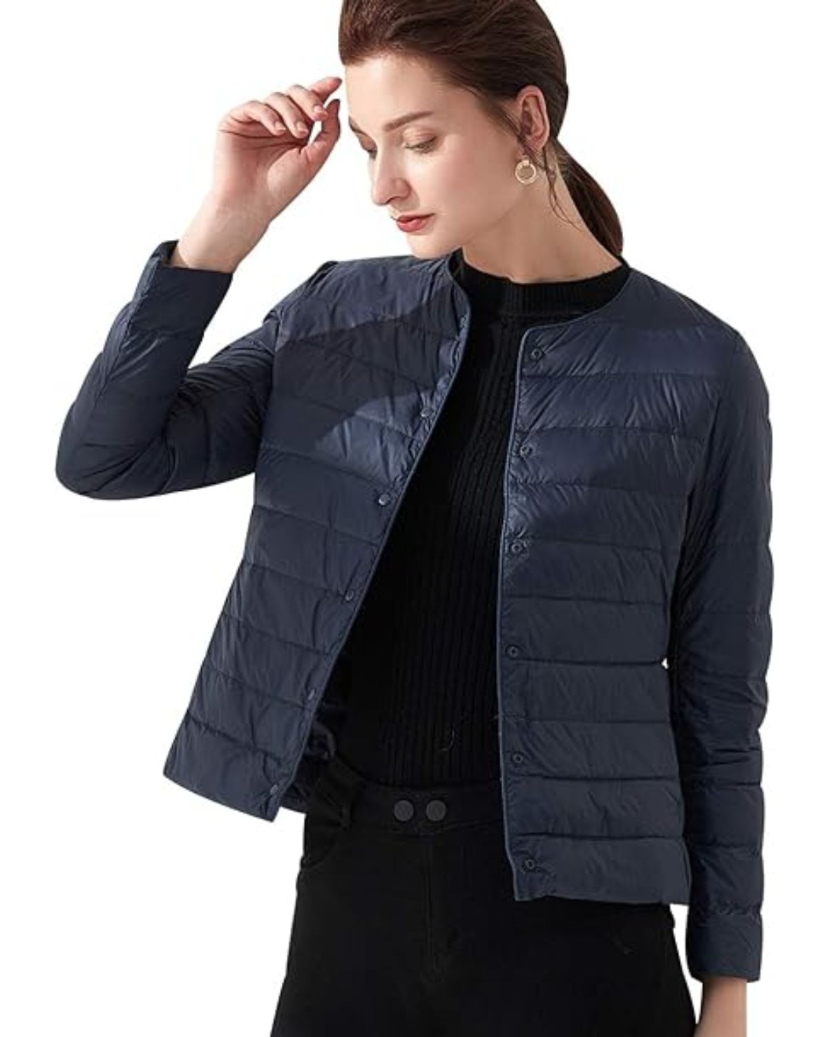 Women - Down Jacket - Lightweight & Warm - Ideal for Cold Days