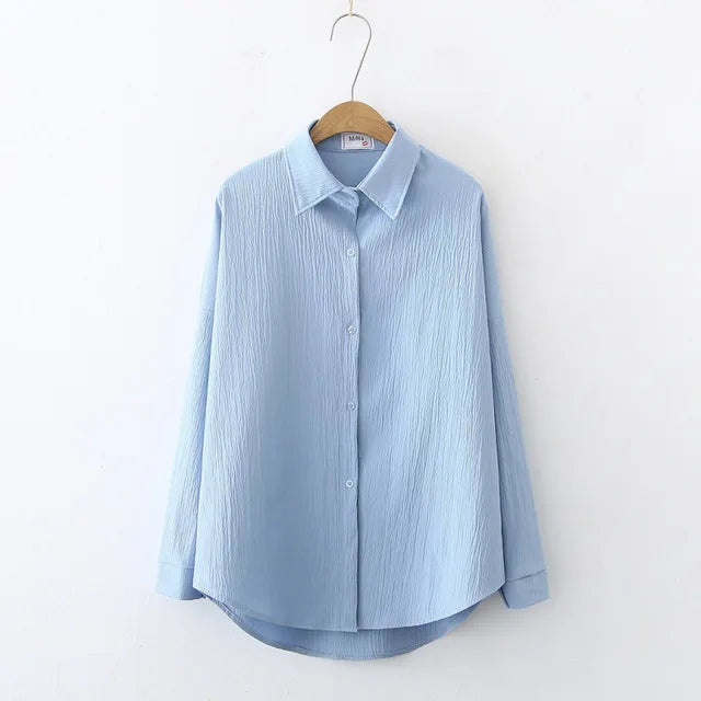 Lightweight Must-have 100% Cotton Muslin Blouse