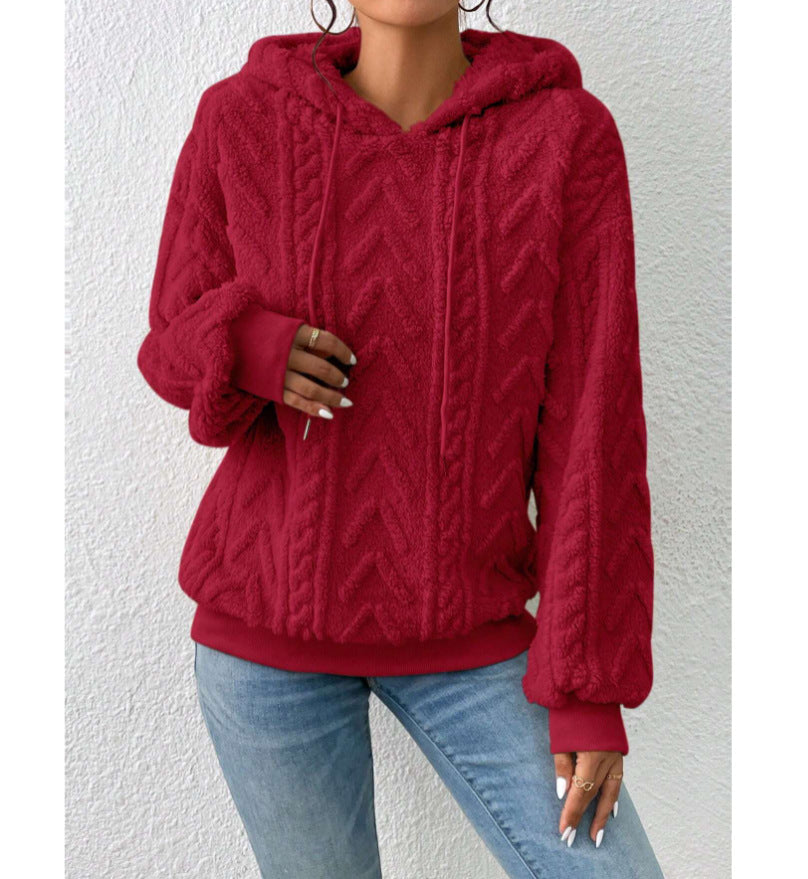 Women - Hoodie - Warm and Comfortable - Stylish Choice for Cold Winter Days