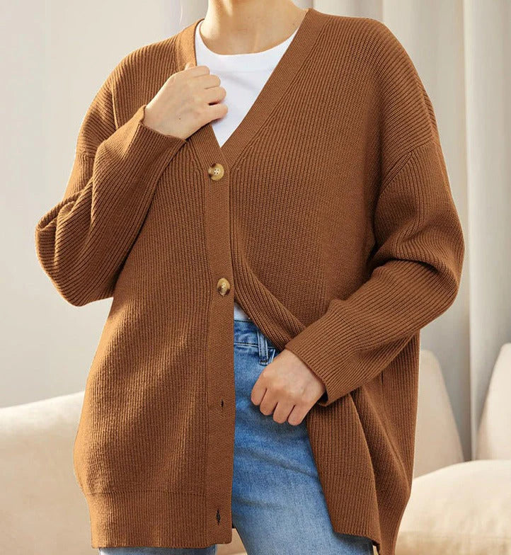 Cashmere cocoon cardigan