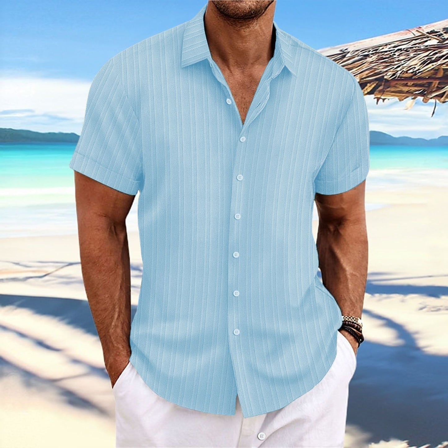 Striped shirt for men