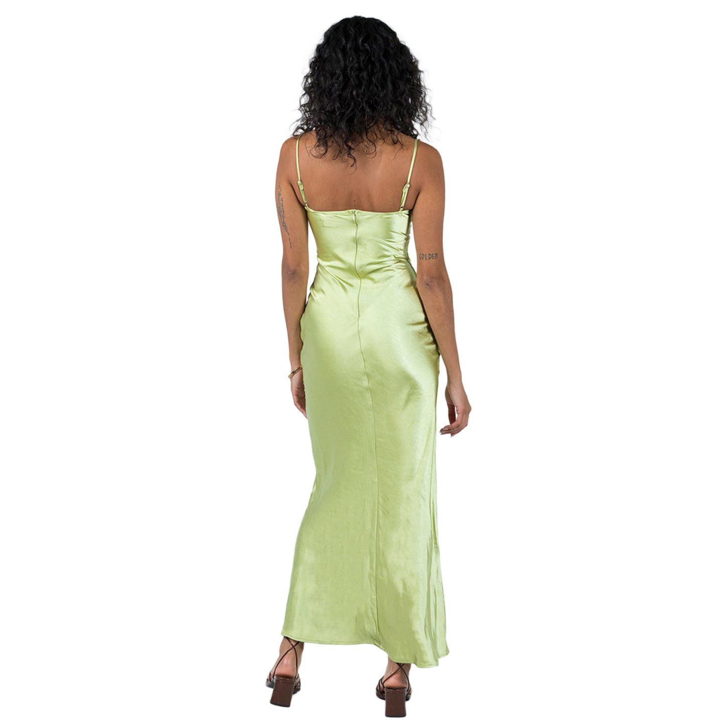 Satin slip dress