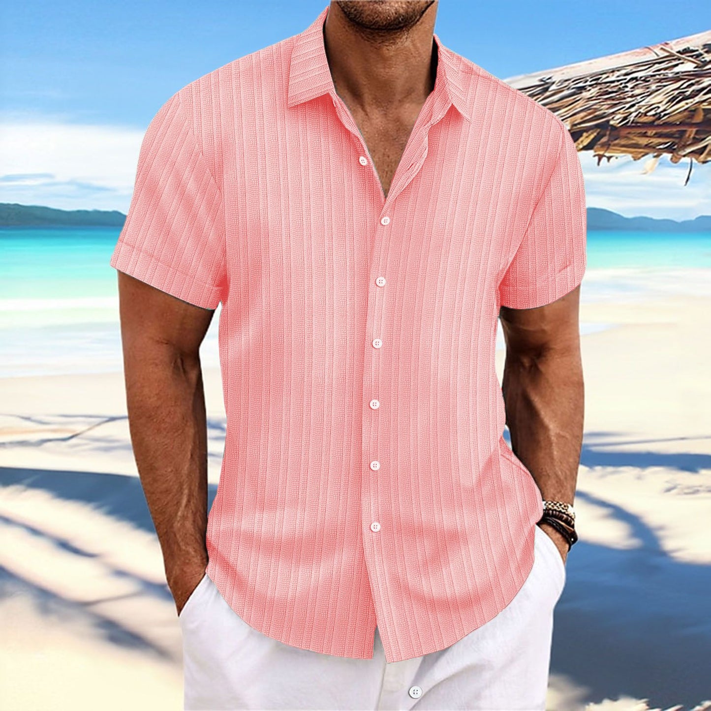 Striped shirt for men