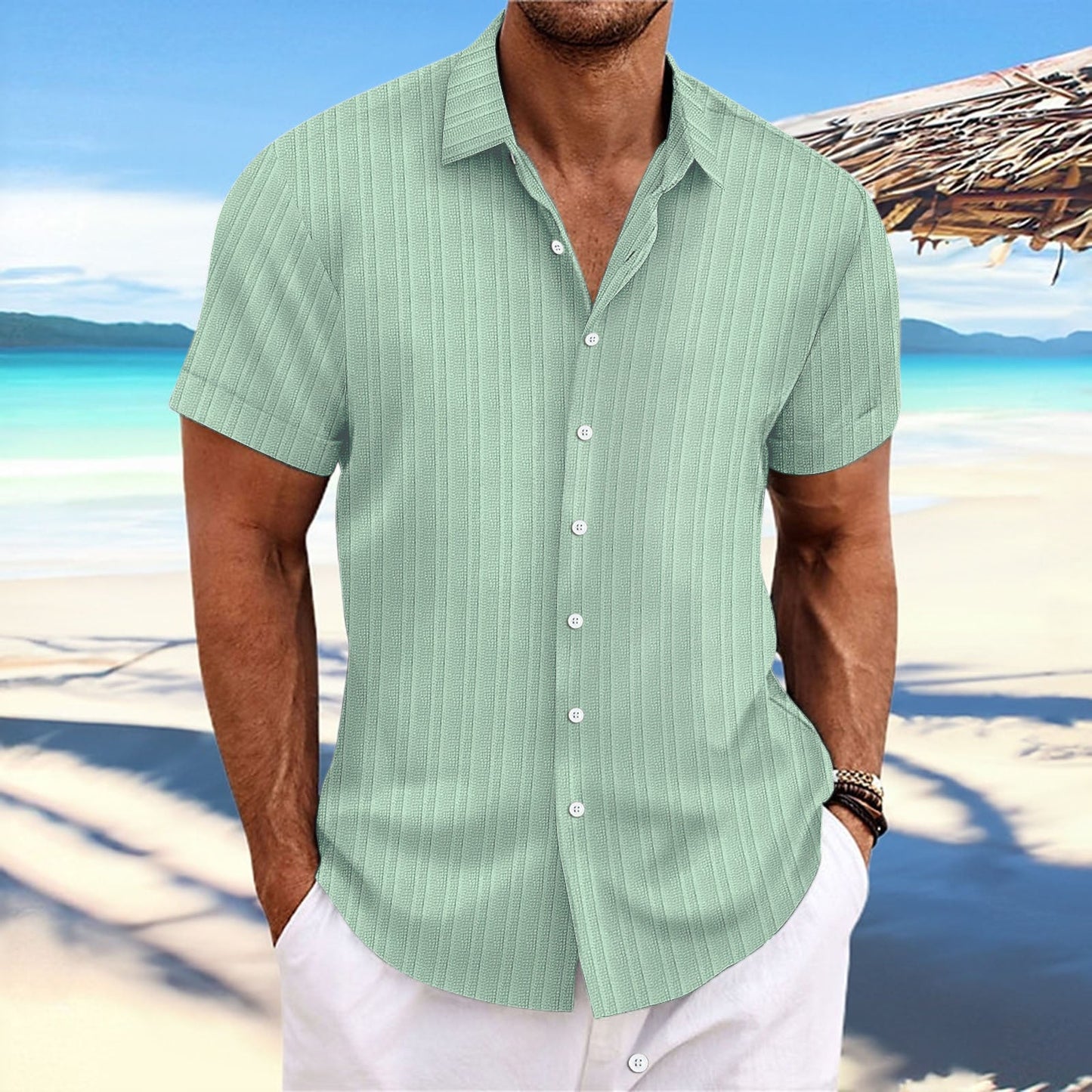 Striped shirt for men