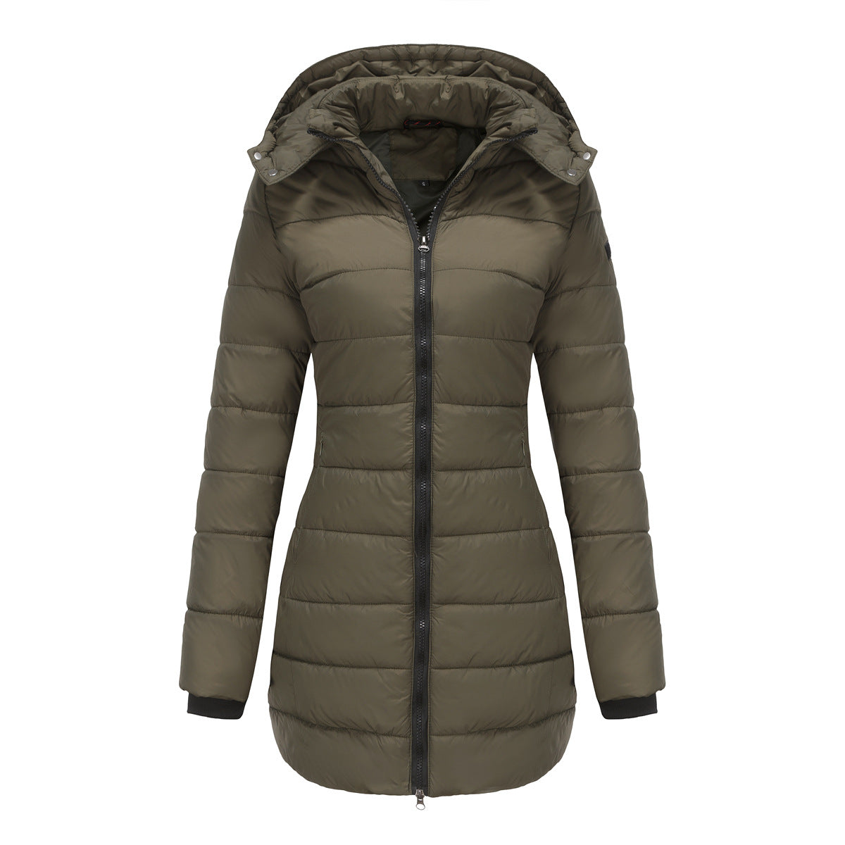 Women - Winter Parka - Water-Repellent Cotton - Stylish & Functional Outerwear for Cold Weather