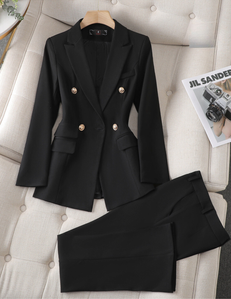 Blazer and trousers set