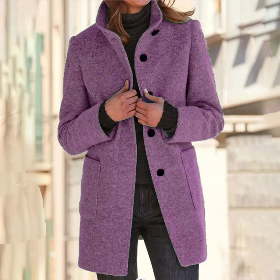 Soft ladies winter coat