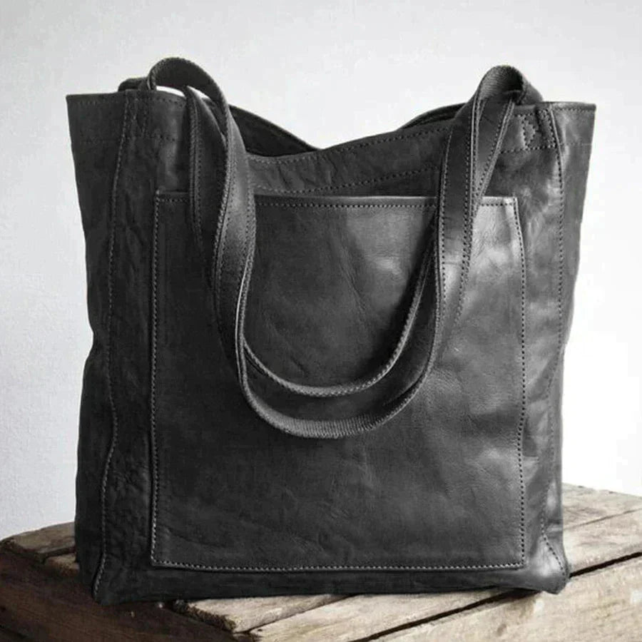 Women's - Modern Leather Bag - Versatile Design - Stylish and Functional Handbag for Everyday Use