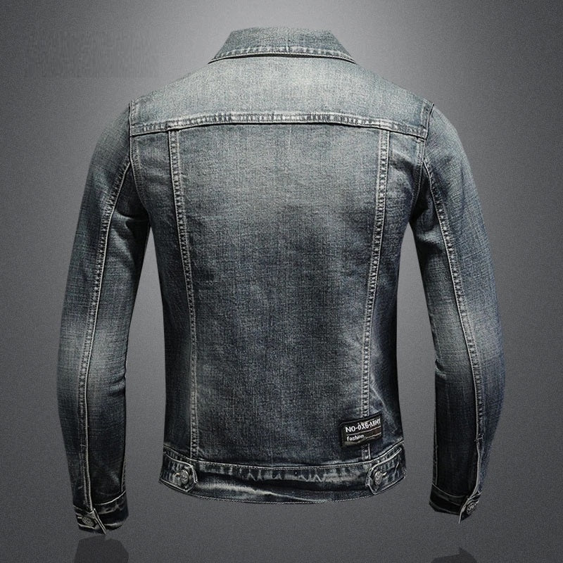 Denim men's jacket