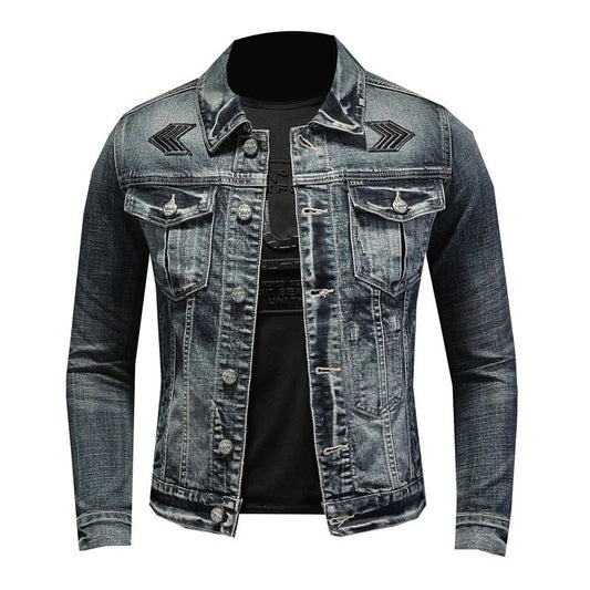 Denim men's jacket