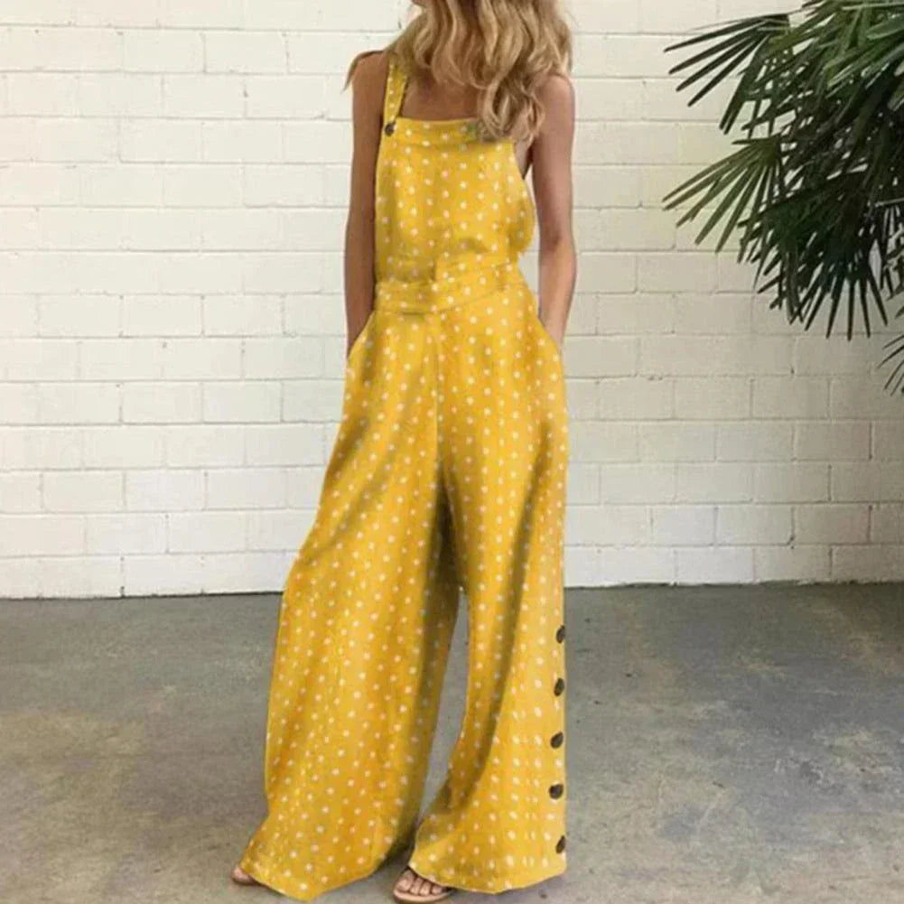 Dots Druck Jumpsuits