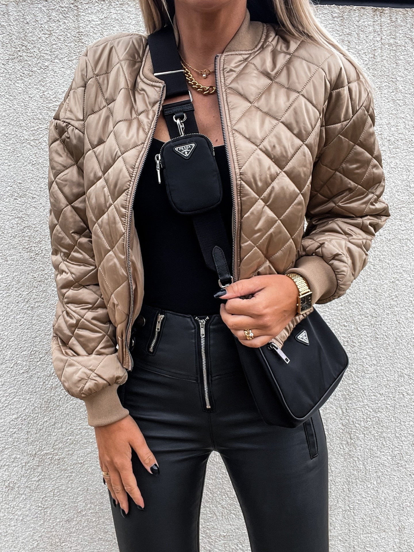 Stylish quilted jacket