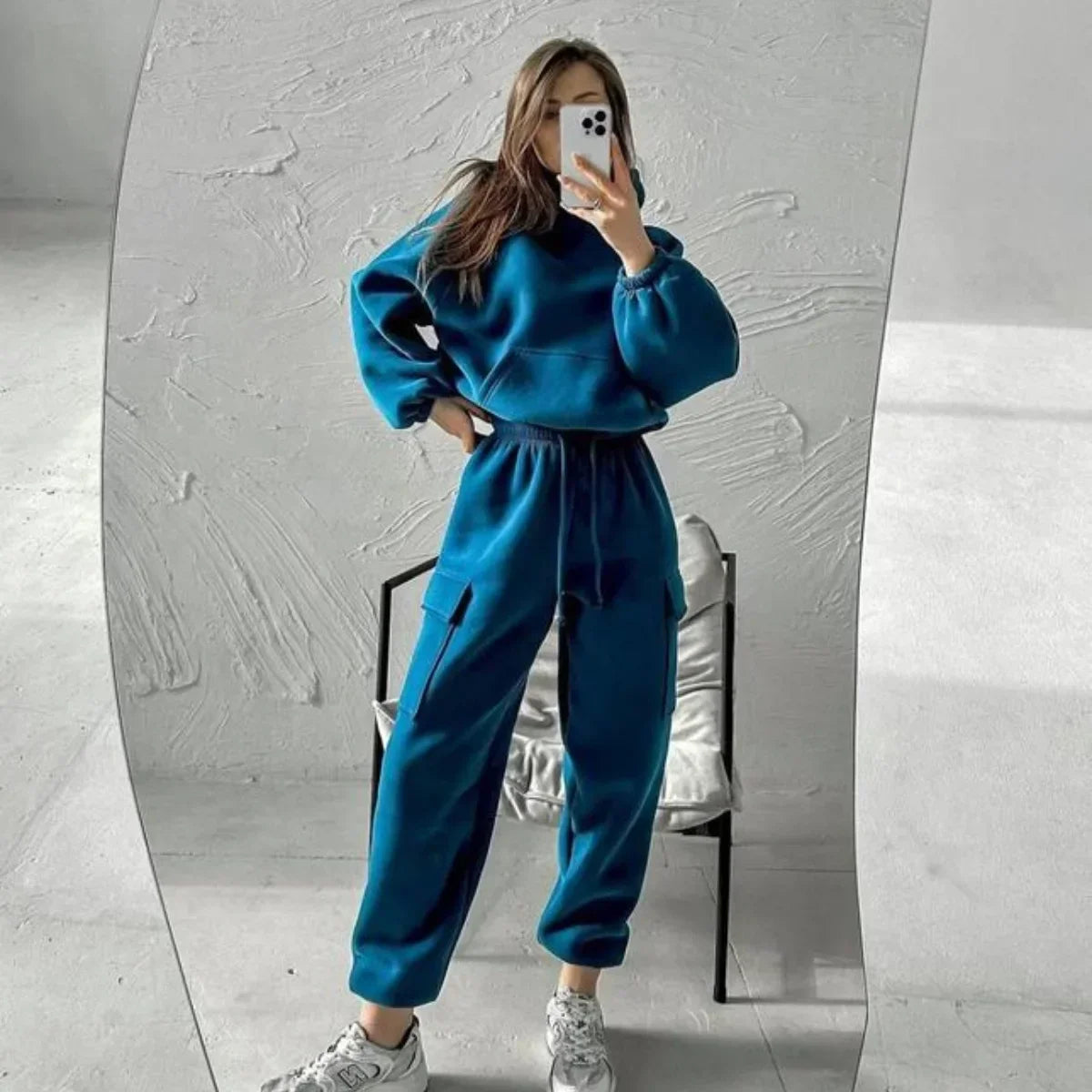 Tracksuit with hood