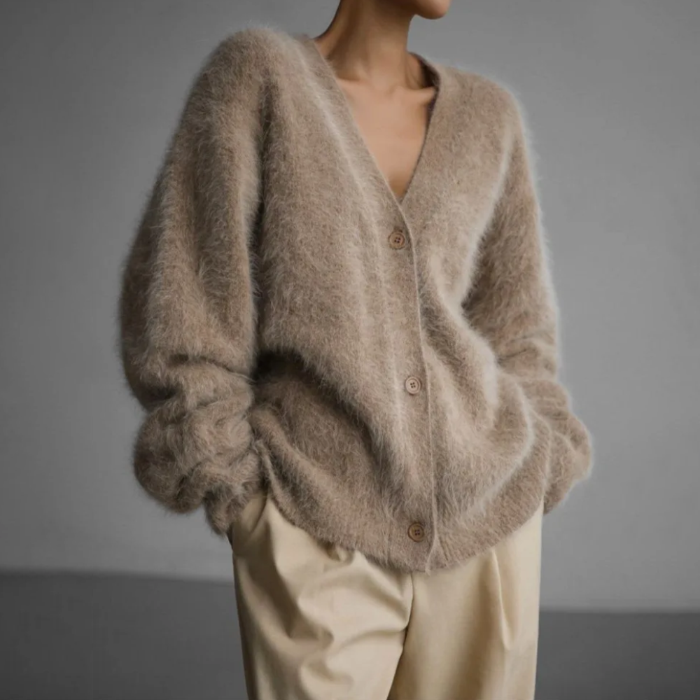 Chic cashmere Cardigan Cosy Couture