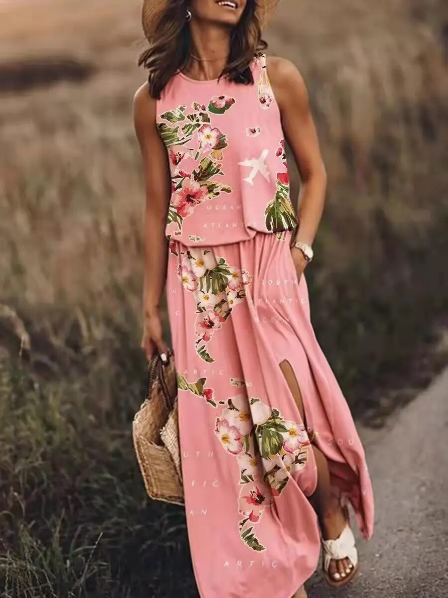 Summer maxi dress