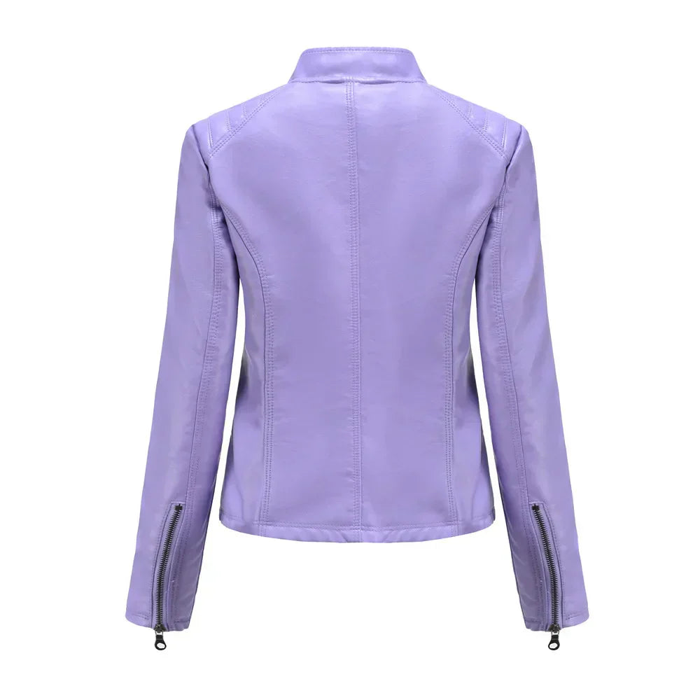 Fashionable Leather Jacket For Women