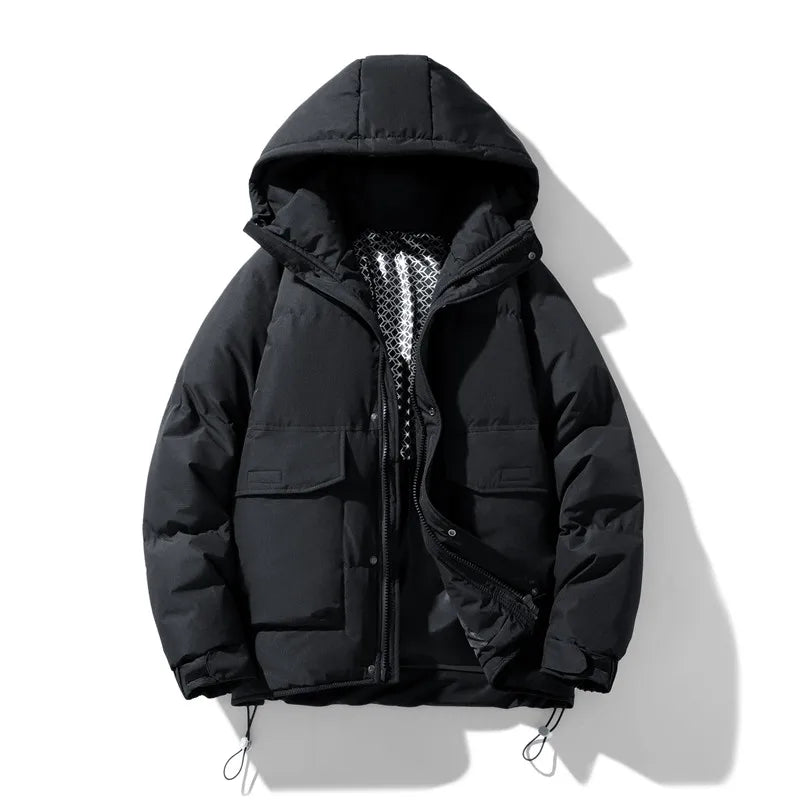 Men's hooded waterproof winter jacket