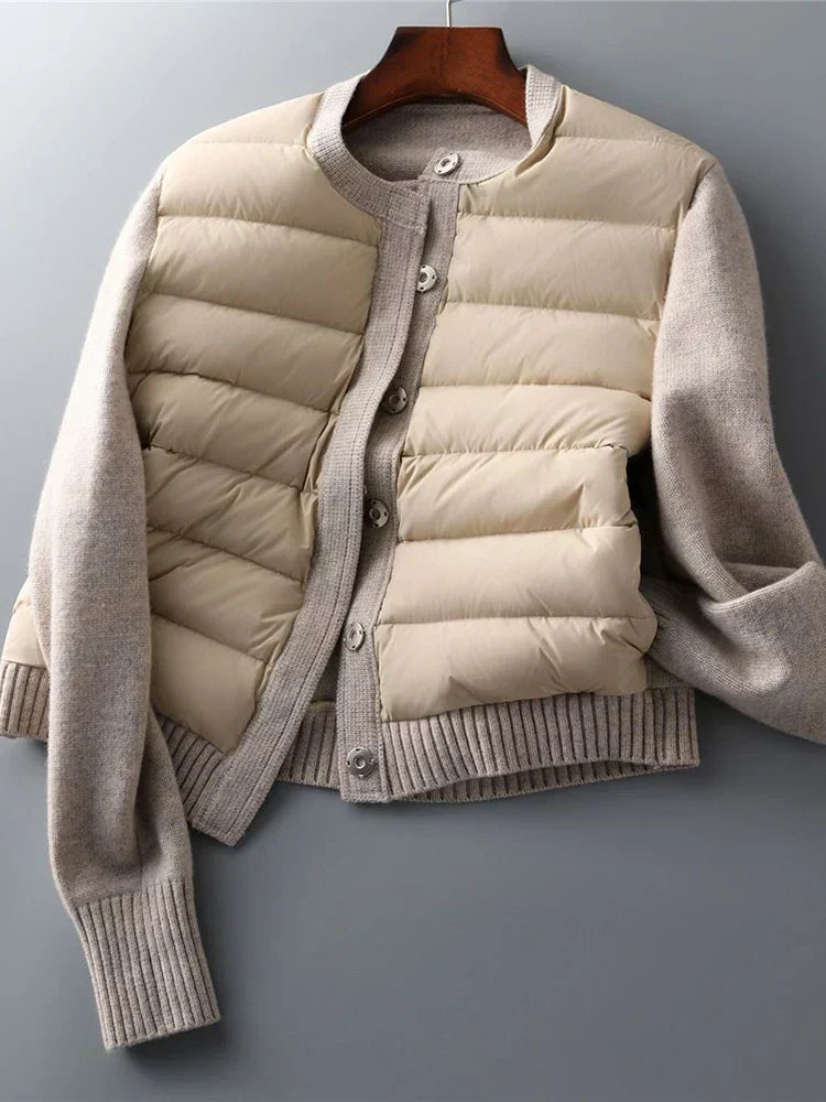 Women's Puffer Jacket - Stylish & Warm - Cozy Winter Outerwear for Cold Weather