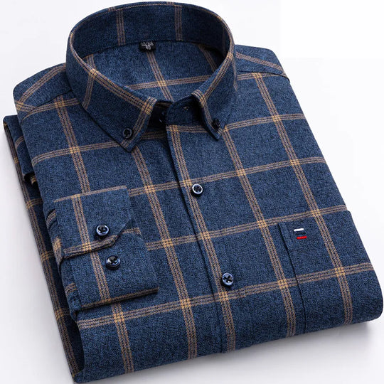 Elegant check shirt