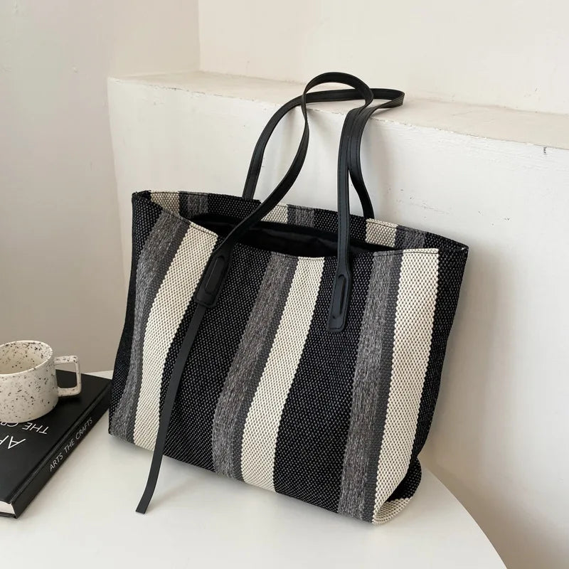 Valina Bag Stylish Striped Bag - Modern & Spacious