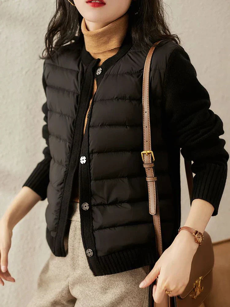 Women's Puffer Jacket - Stylish & Warm - Cozy Winter Outerwear for Cold Weather