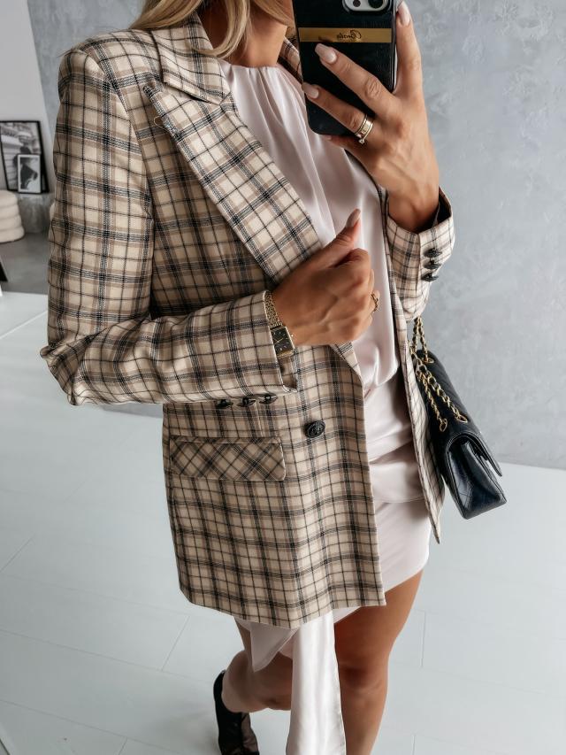 Cosy commuter blazer