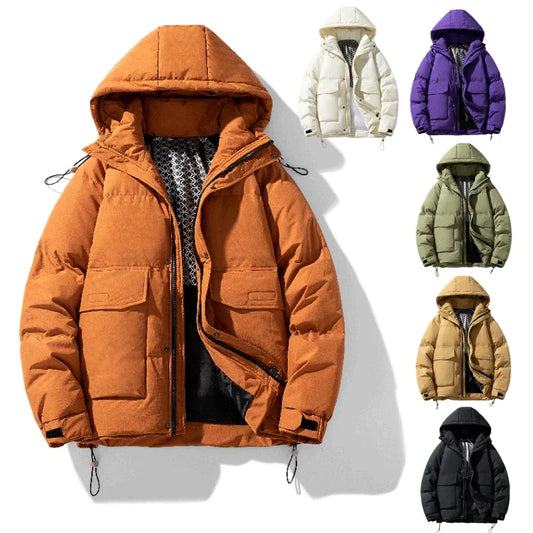 Men's hooded waterproof winter jacket