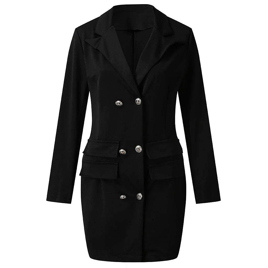 Women - Dress - Blazer Style - Short - Elegant Fashion for Special Occasions